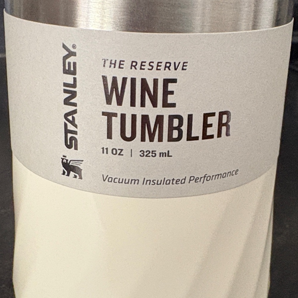 Stanley Cream Wine Tumbler 11oz - 325ml. NWT - Picture 2 of 7